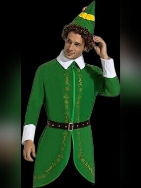 Men's Green Elf Costume #1362